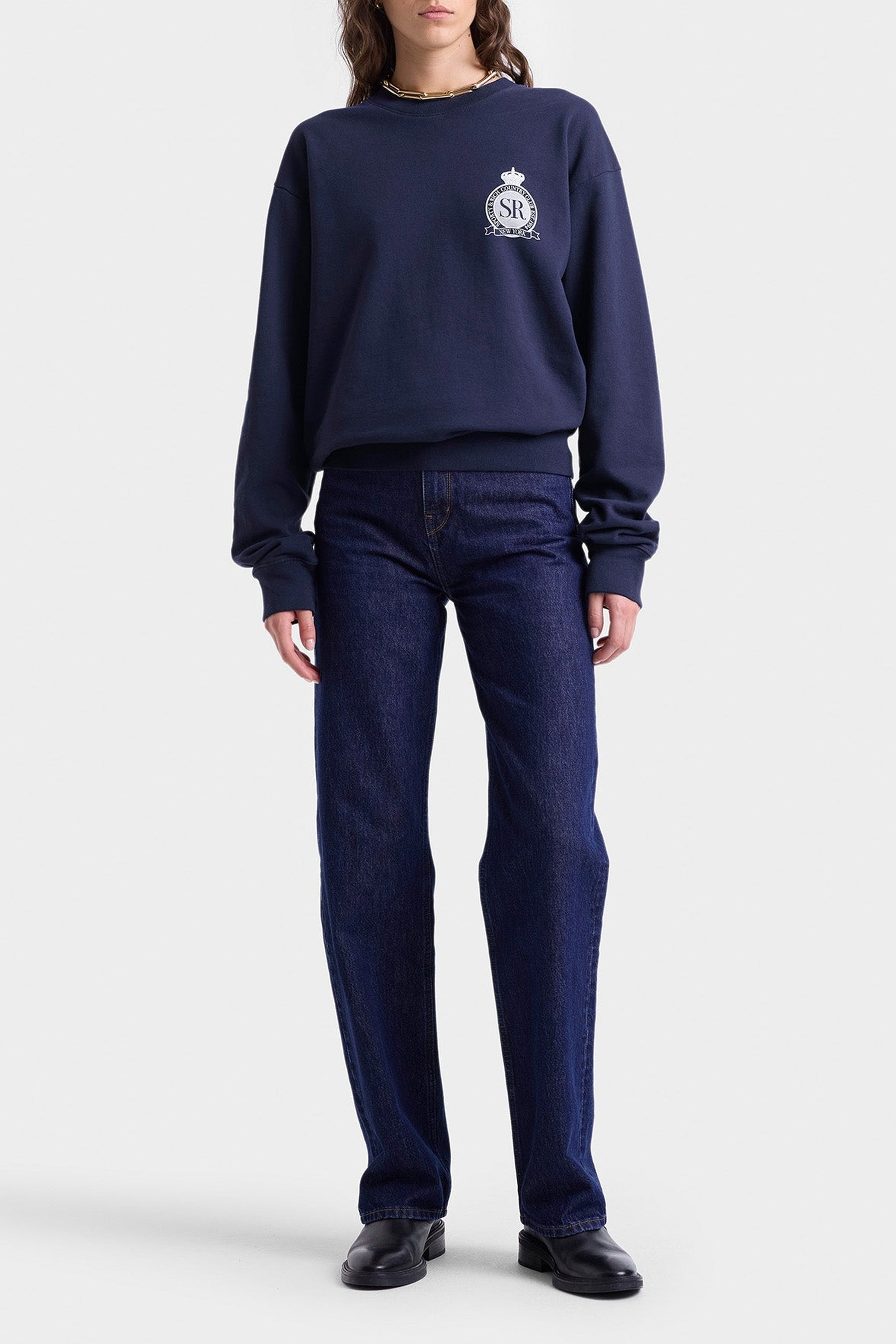 Sweatshirt imprimé - Dark Navy