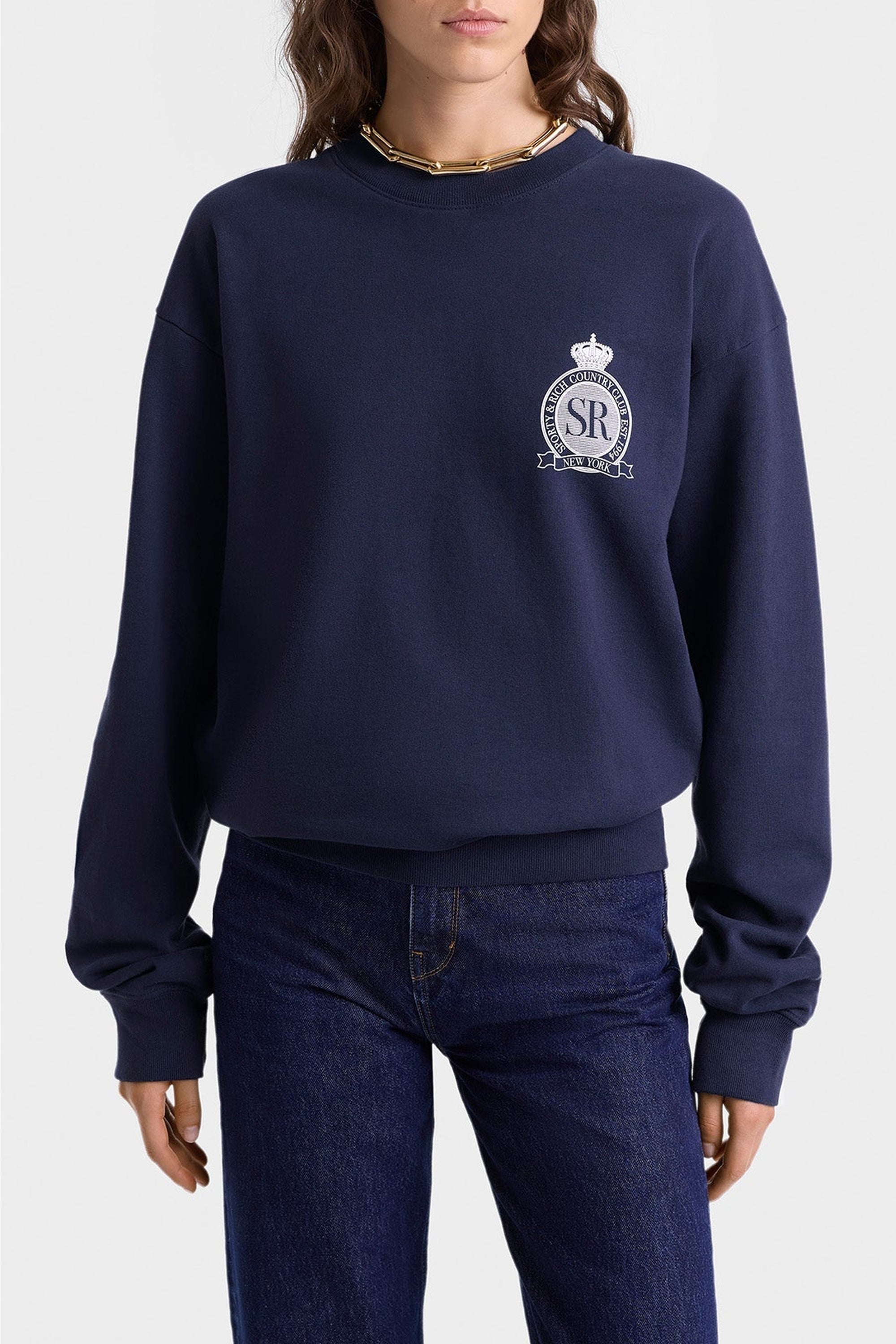 Sweatshirt imprimé - Dark Navy