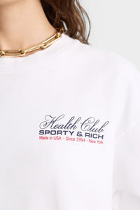 Printed ‘Made in the USA’ sweatshirt - White