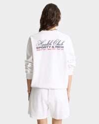 Sweatshirt Made In USA imprimé - White