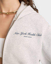 Sweat à capuche à zip - Heather Gray