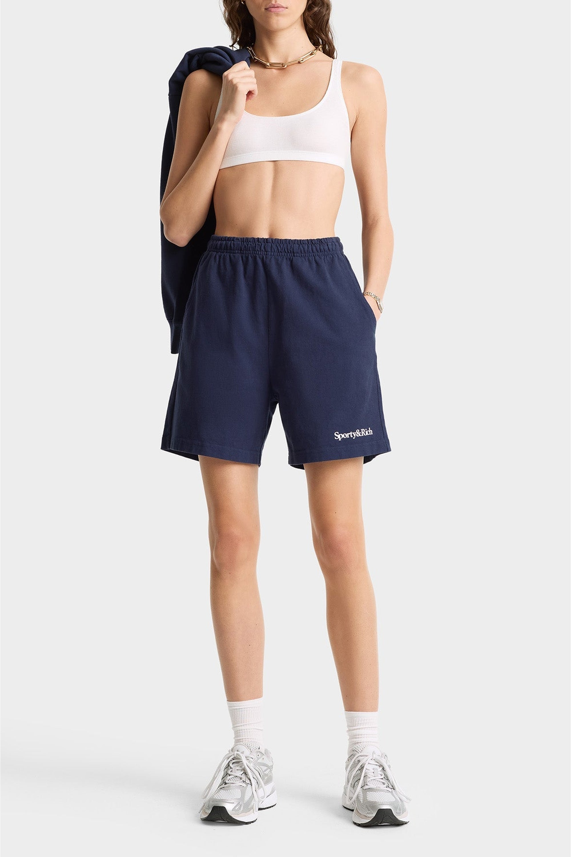 Bermuda Script avec logo - Dark Navy
