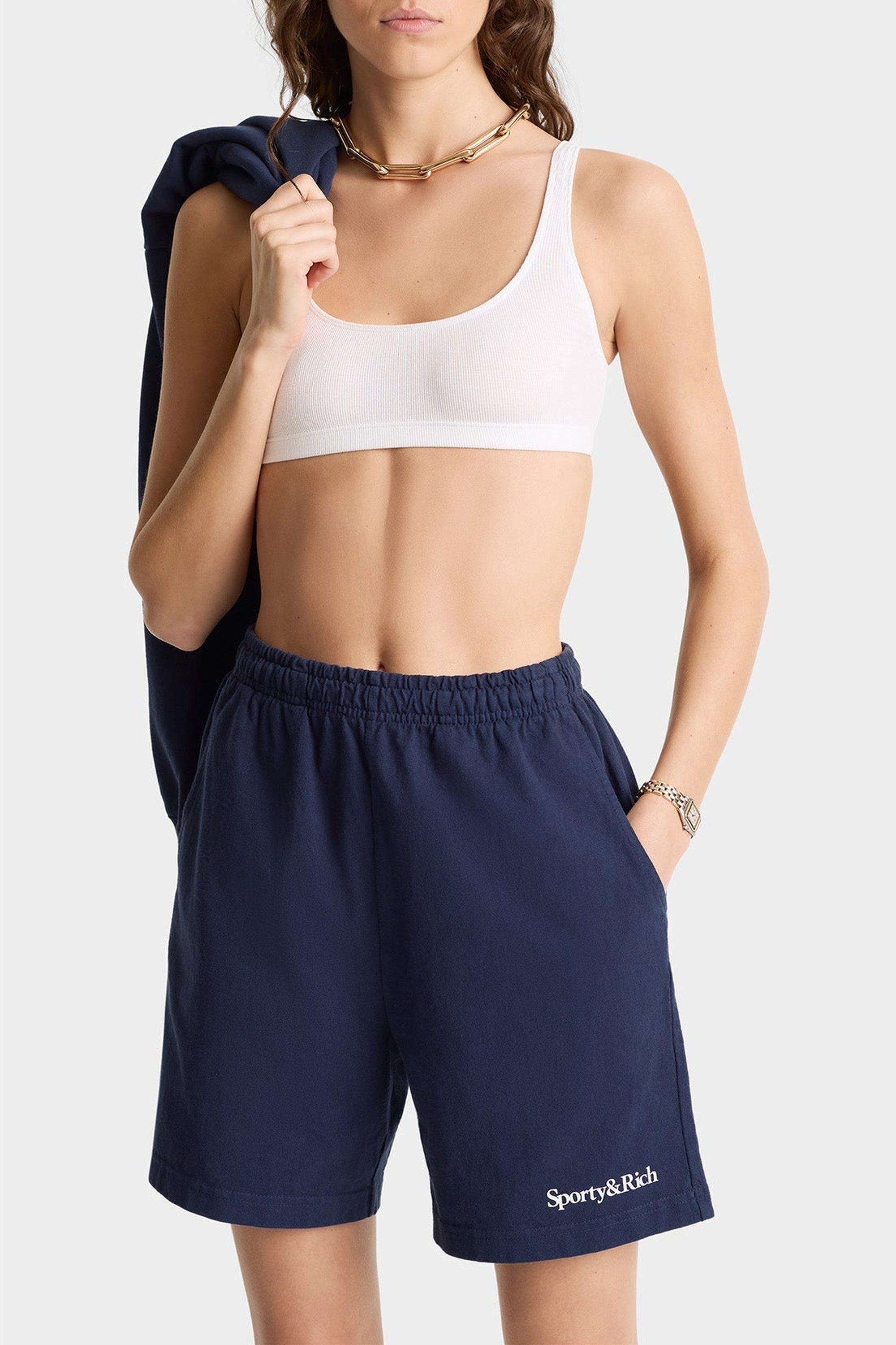 Bermuda Script avec logo - Dark Navy
