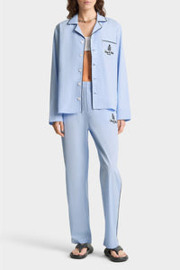 Chemise de pyjama Vendome - Ciel