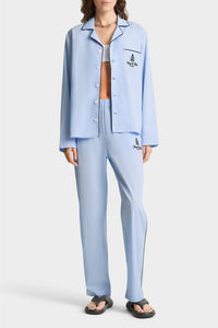 Chemise de pyjama Vendome - Ciel