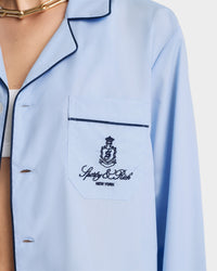 Chemise de pyjama Vendome - Ciel