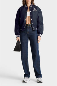 Veste bomber Varsity - Dark Navy