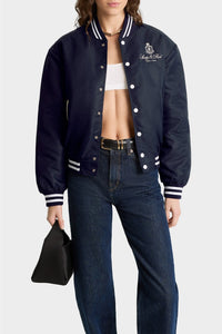 Veste bomber Varsity - Dark Navy