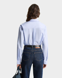 Chemise Vendome oversize à rayures - Blue Striped