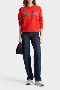 Sweatshirt New York Ivy imprimé - Ruby