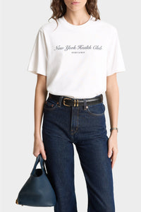 T-shirt NY Health Club à impression - White