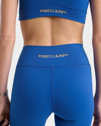 Legging Bold Health à liseré - Paris Blue