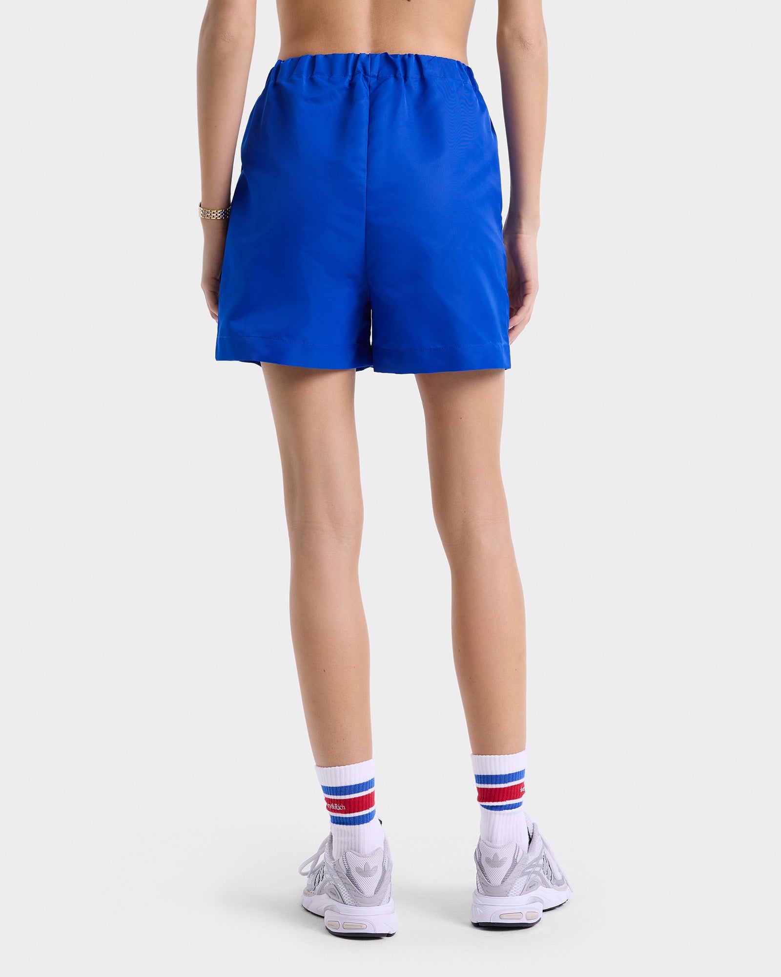 Short Bold Health en satin - Paris Blue