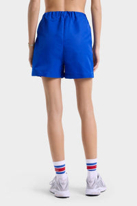 Short Bold Health en satin - Paris Blue