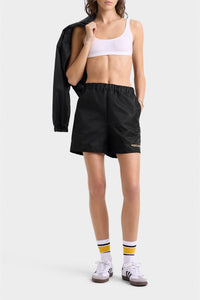 Short Bold Health en satin - Black