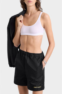 Short Bold Health en satin - Black