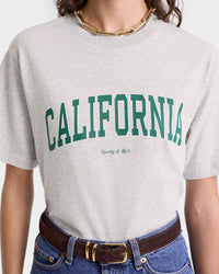 T-shirt California imprimé - Heather Gray