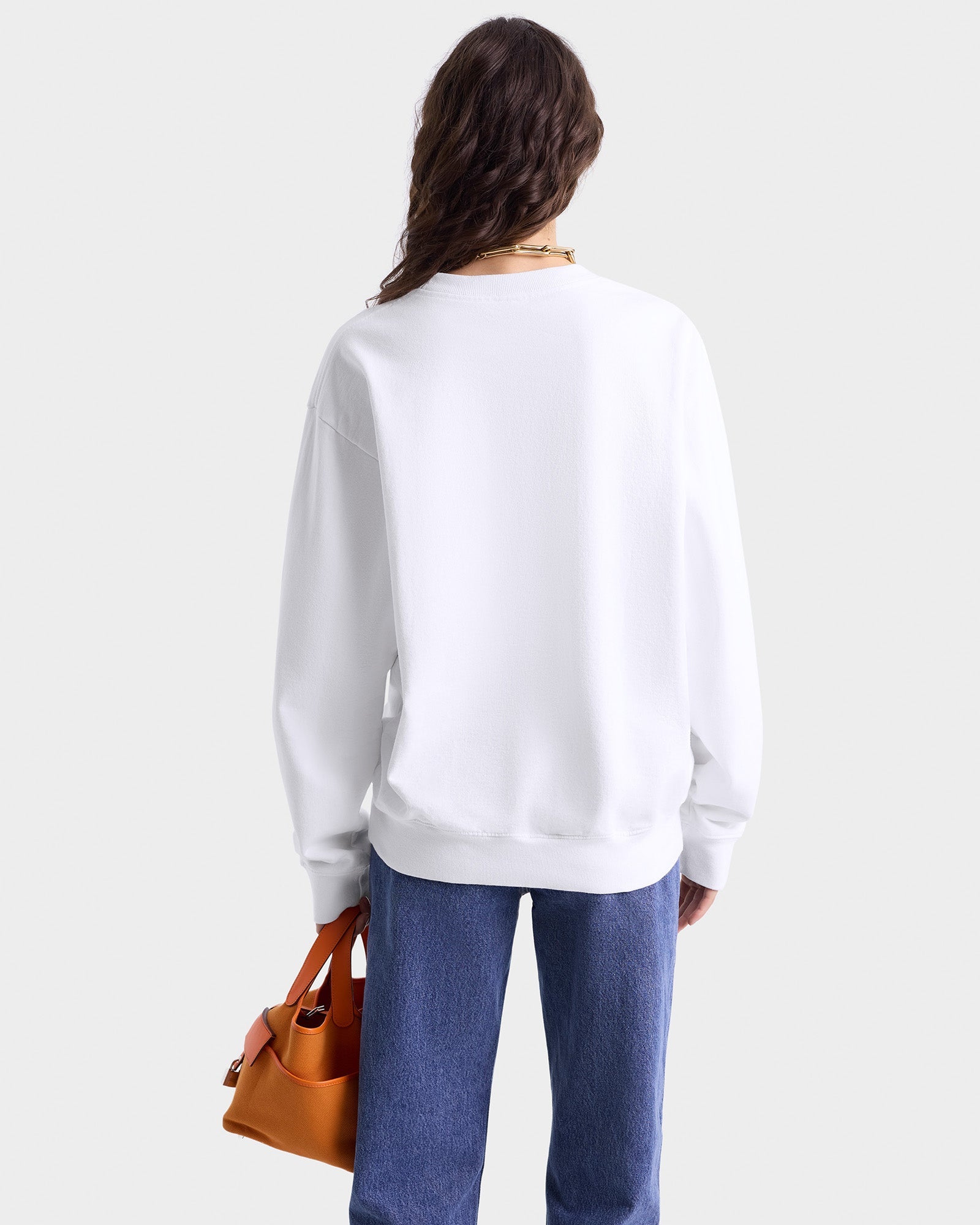 Sweatshirt NY 94 imprimé - White Ruby & Alpine