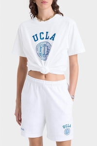 Bermuda shorts with pockets - White