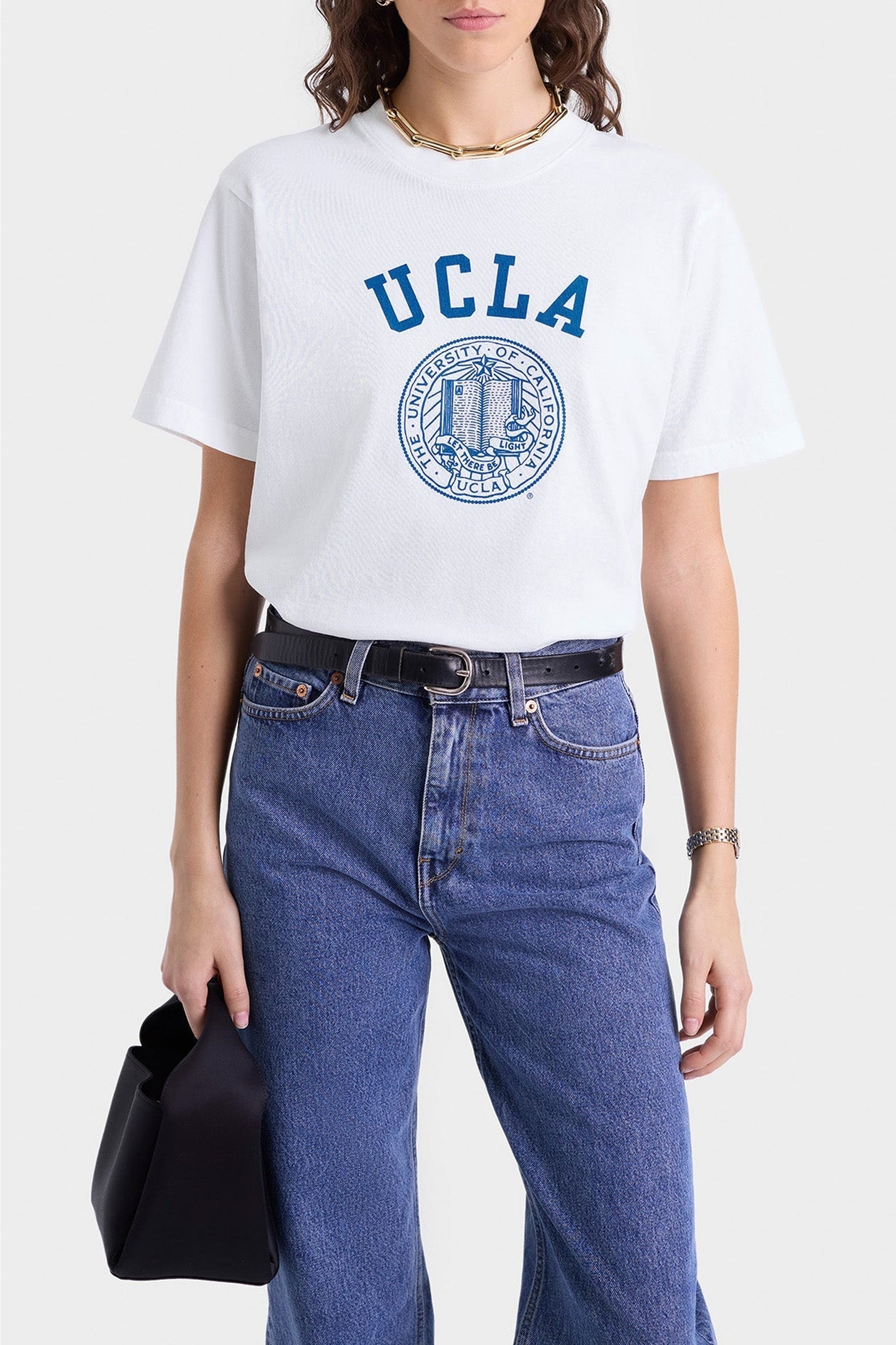 T-shirt UCLA Crest à impression - White