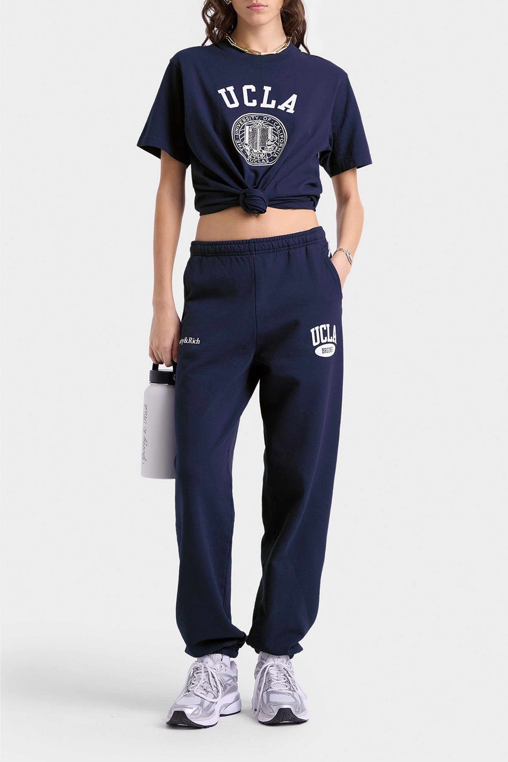 Westwood printed sweatpants - Dark Navy