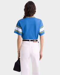 T-shirt Westwood à rayures imprimé - Bruin Blue