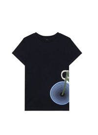 T-shirt con stampa Bicicletta