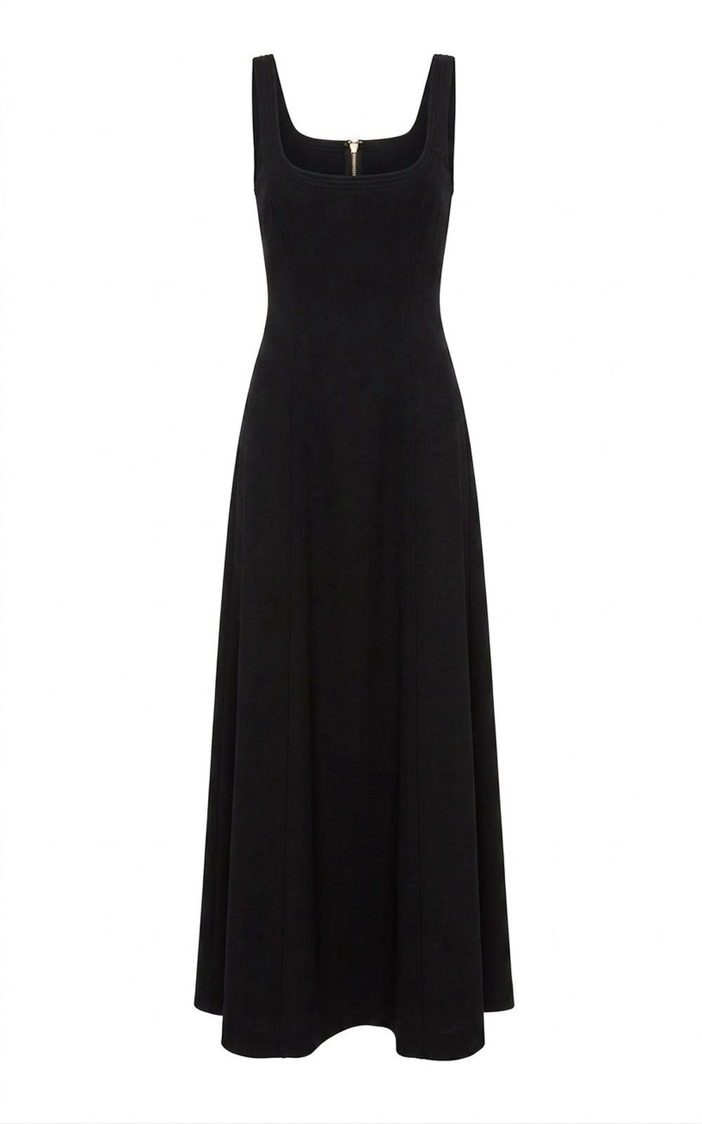 Adaline Dress en ivoire eco soft laine drap de costume