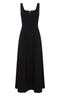 Black / Robe Adaline en laine - Black