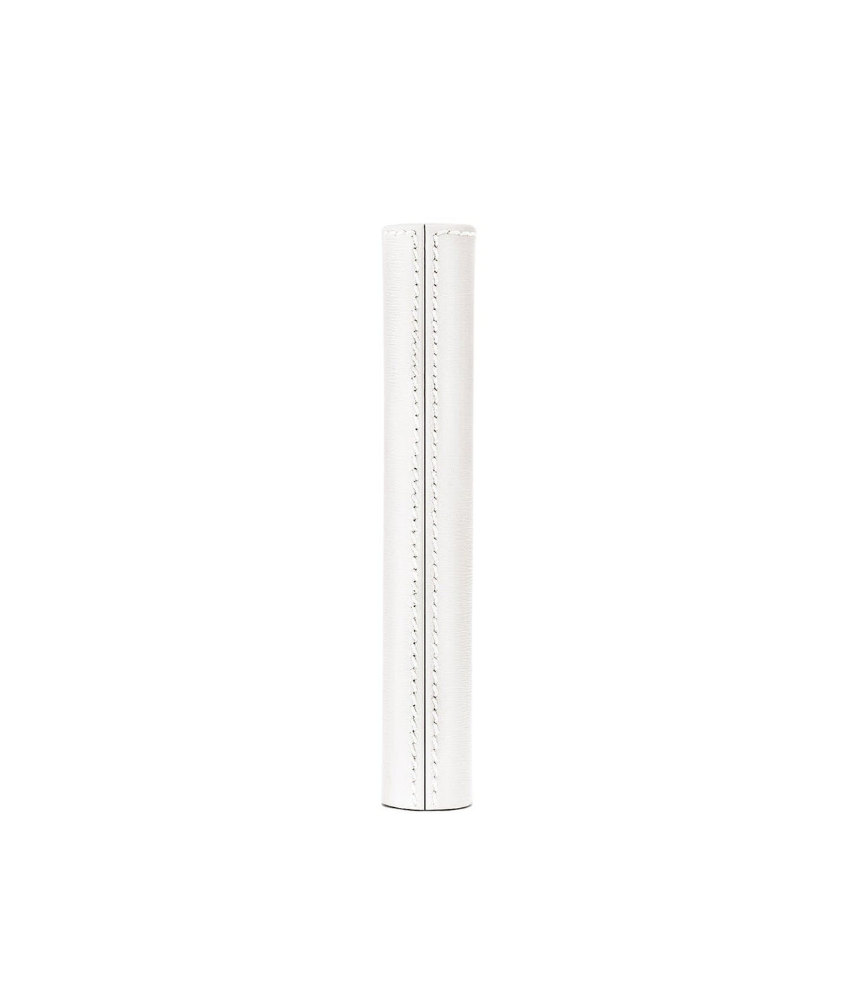 Fourreau de mascara en cuir - Blanc