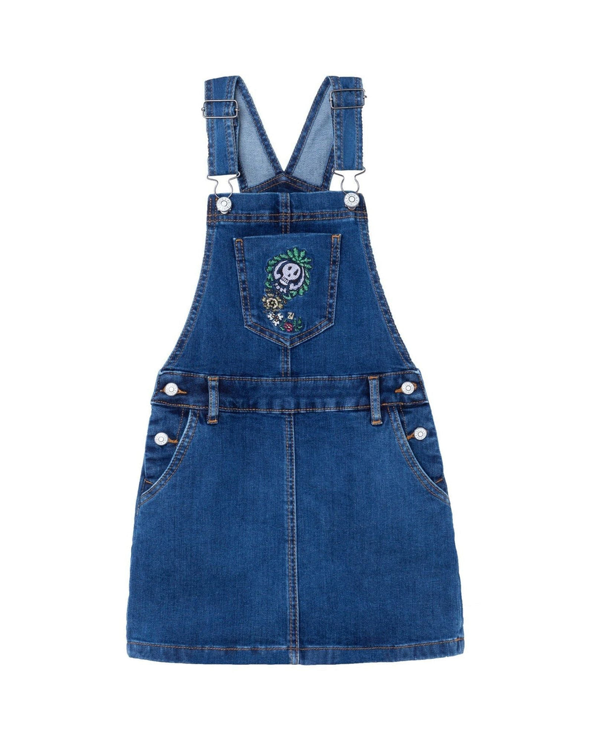 Robe salopette en denim - Denim Blue
