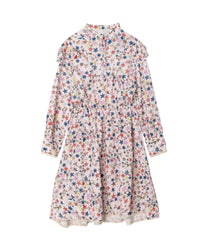 All-over star print maxi dress - Multicolor