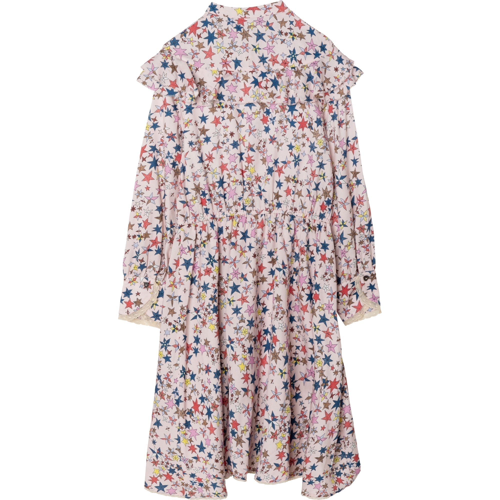 All-over star print maxi dress - Multicolor