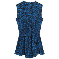 Robe à imprimé intégral léopard - Perroquet