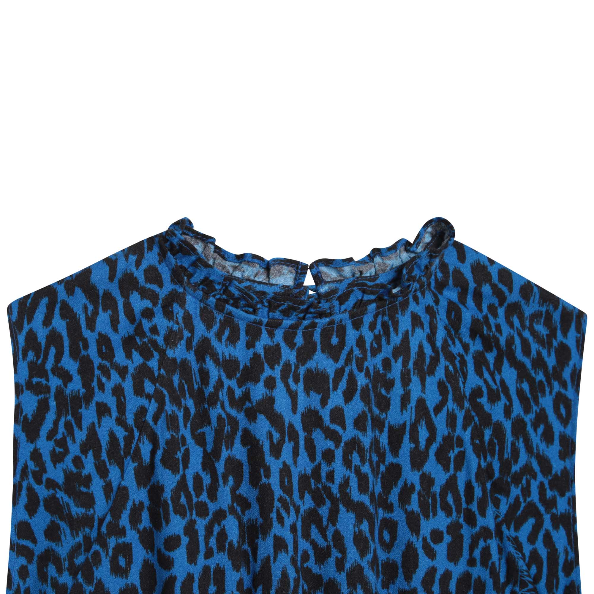 Robe à imprimé intégral léopard - Perroquet