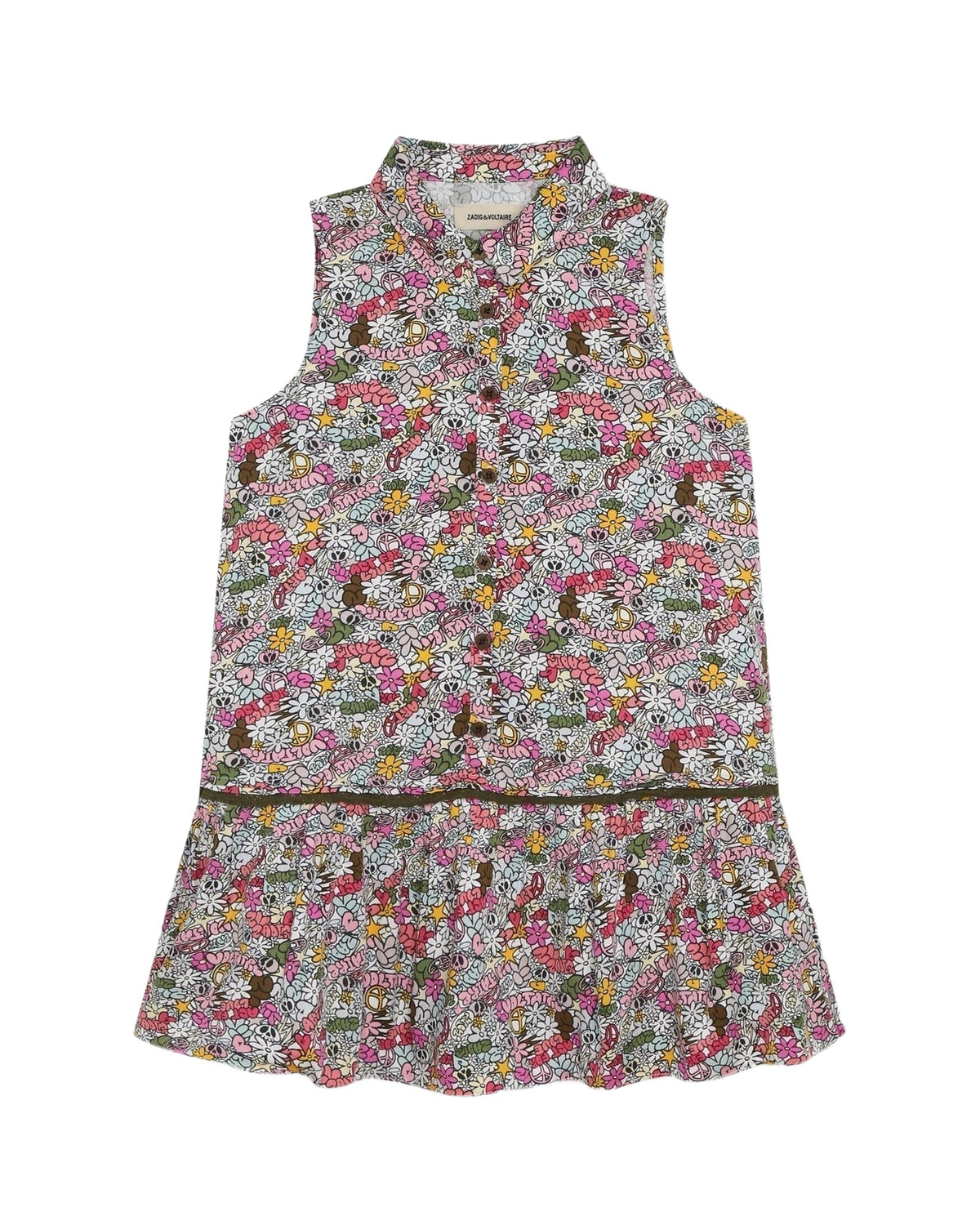 Robe imprimée en collaboration avec Core Cho - Wild Cherry