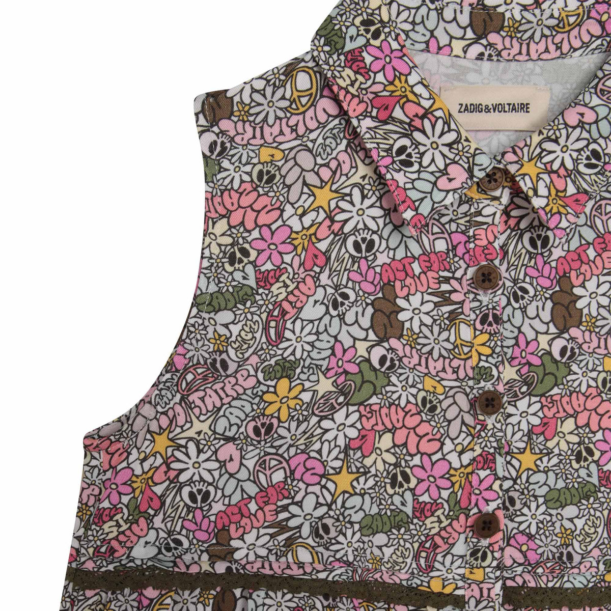 Robe imprimée en collaboration avec Core Cho - Wild Cherry