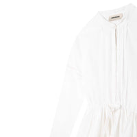 Robe de cérémonie à manches longues - Blanc