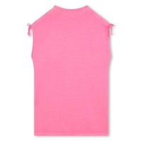 Robe sans manche en coton - Pink blush