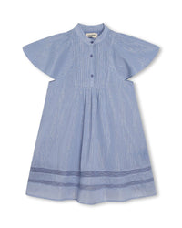 Robe avec fil aspect métallique - Shadow blue
