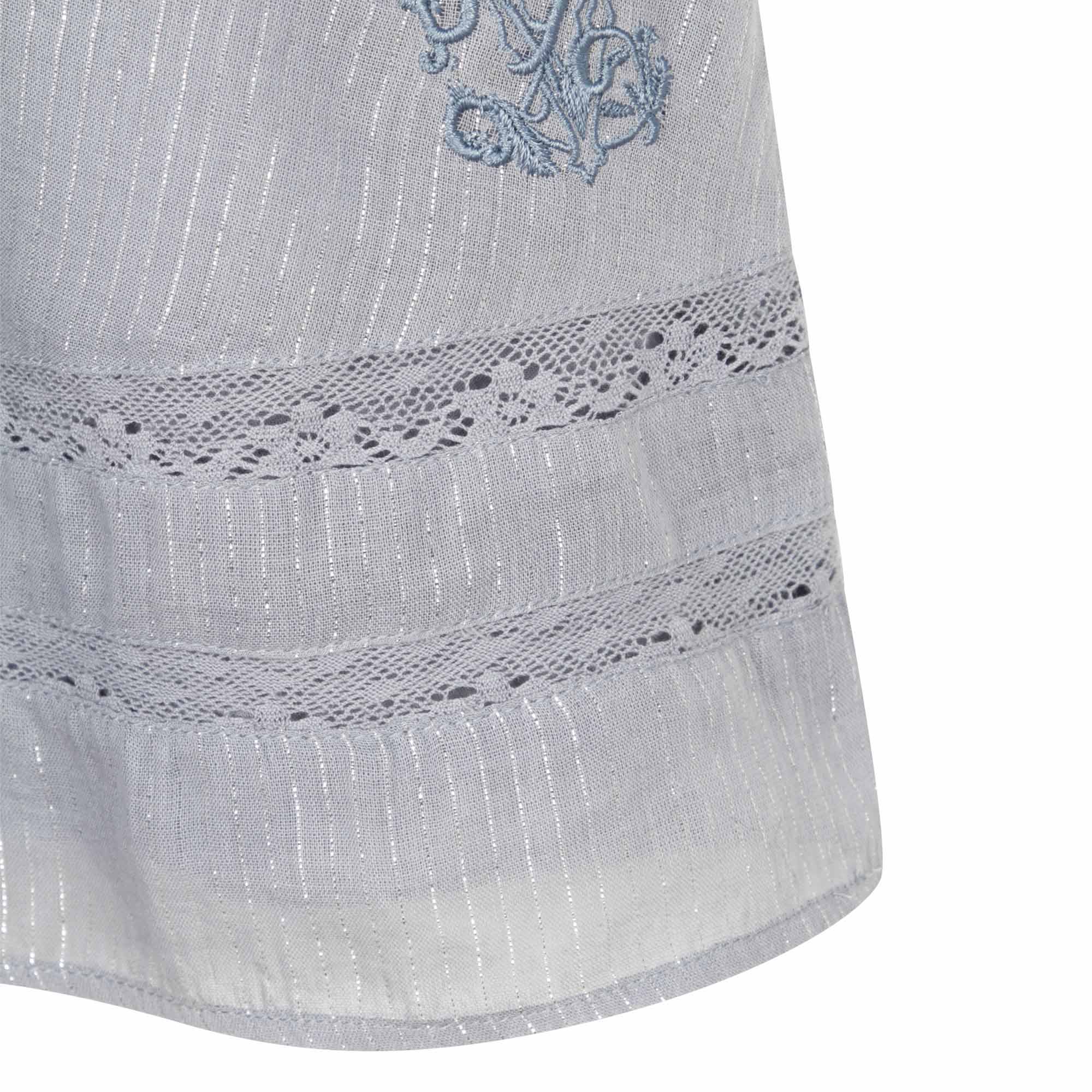 Robe avec fil aspect métallique - Shadow blue