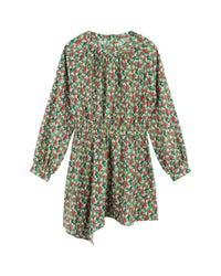 Robe en imprimé - Acid Green