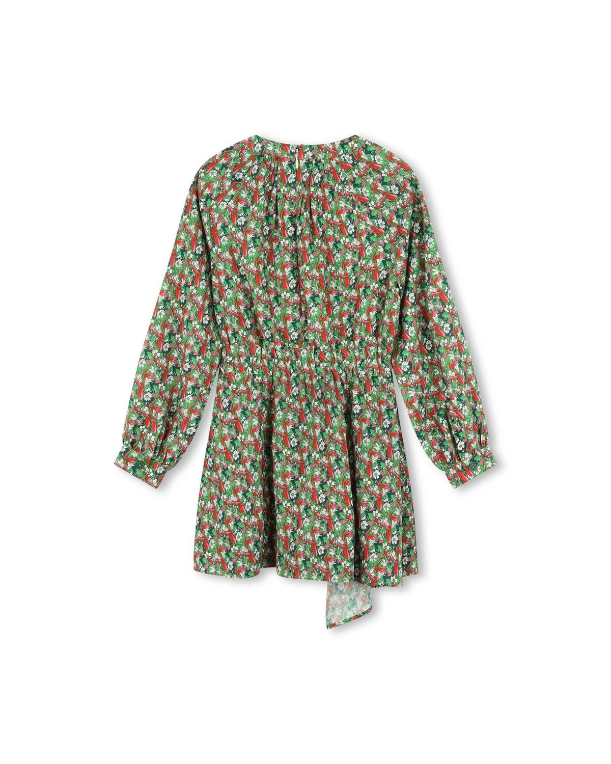 Robe en imprimé - Acid Green