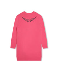 Wool and cashmere dress - Sorbet Pink