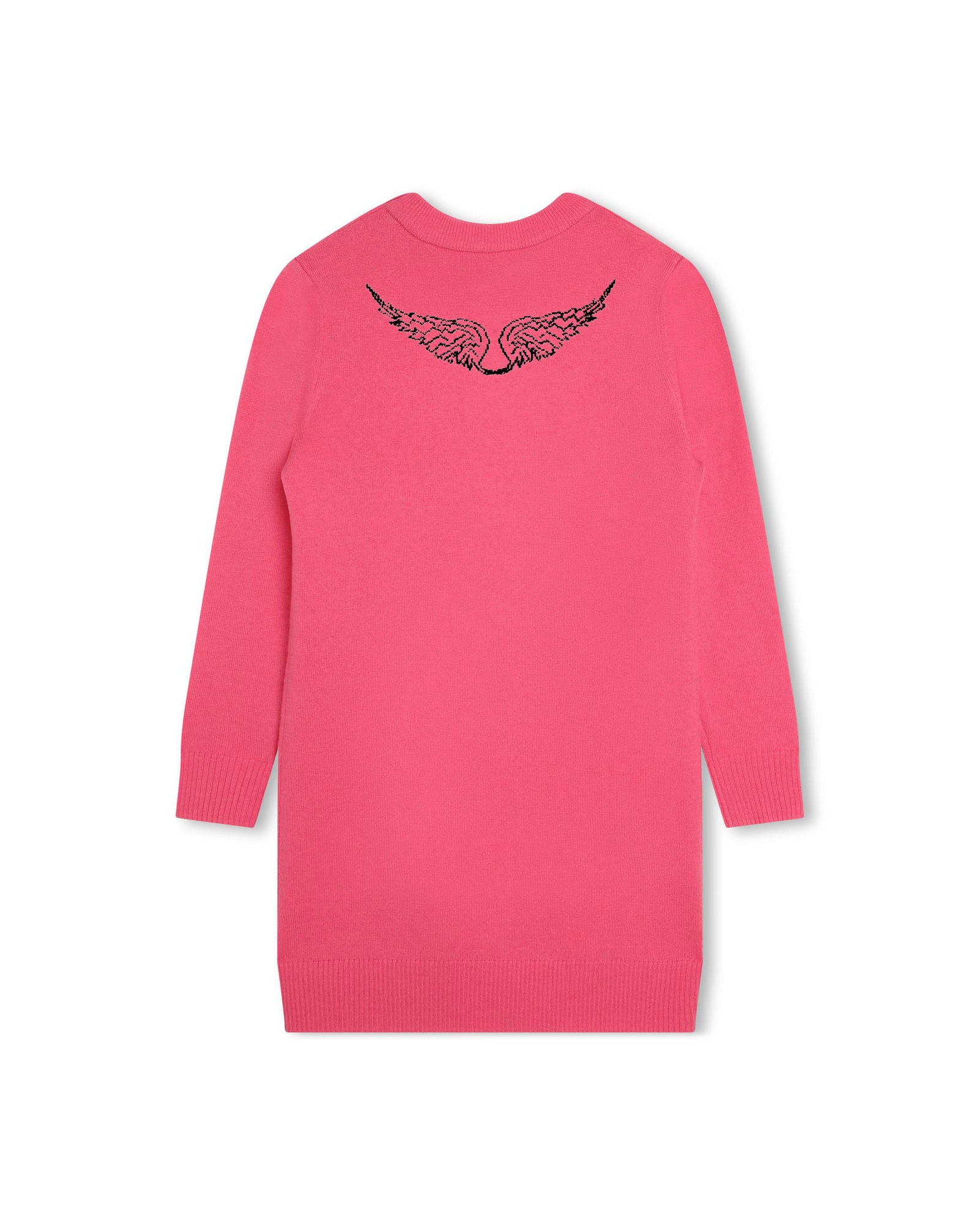 Wool and cashmere dress - Sorbet Pink