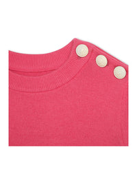 Robe avec illustration en laine - Rose Sorbet
