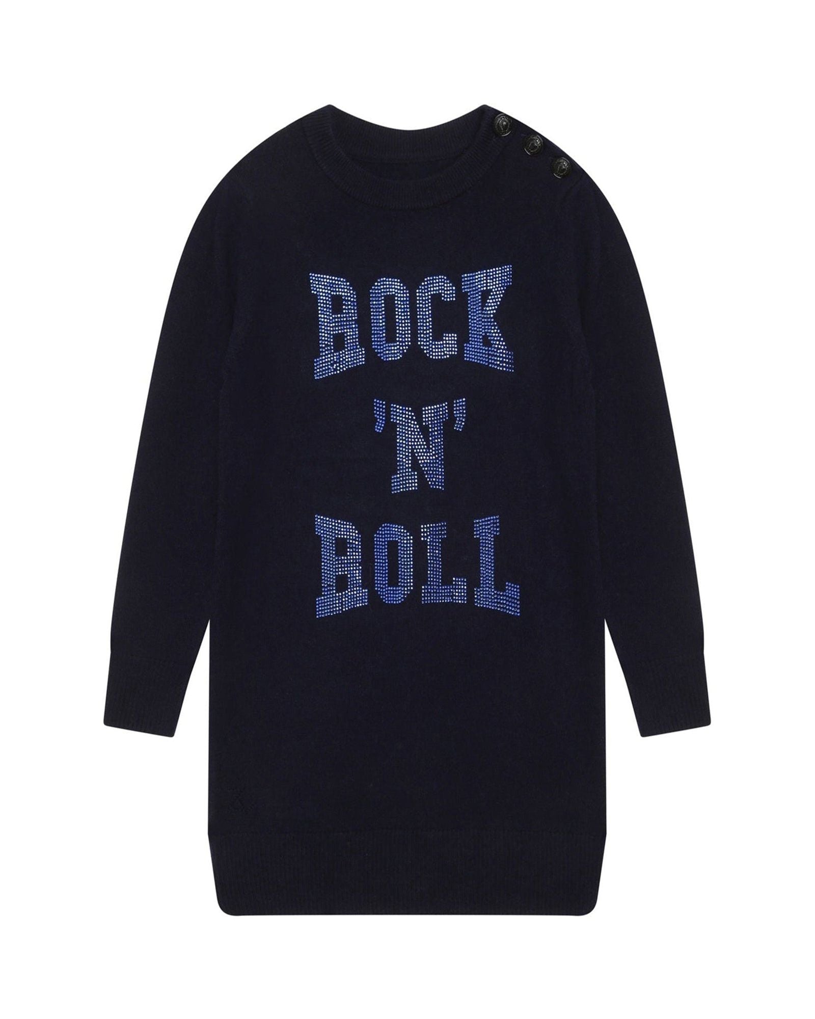 Robe en laine - Dark blue