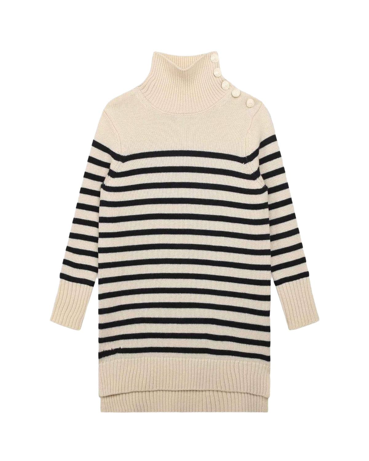 Robe avec illustration en laine - Hot Milk