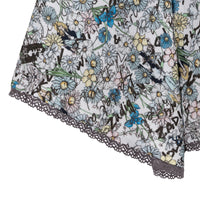 Flower print asymmetrical skirt - Ciel
