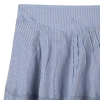 Jupe en avec fil aspect métallique - Shadow blue